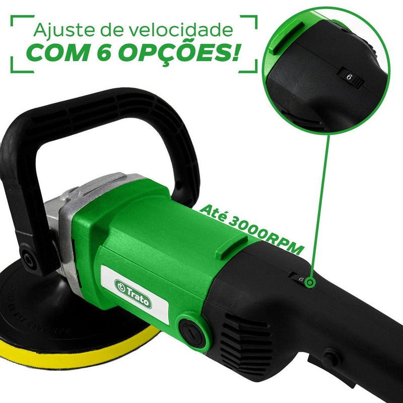 Politriz E Lixadeira 1300W Tpol1300-220V Trato