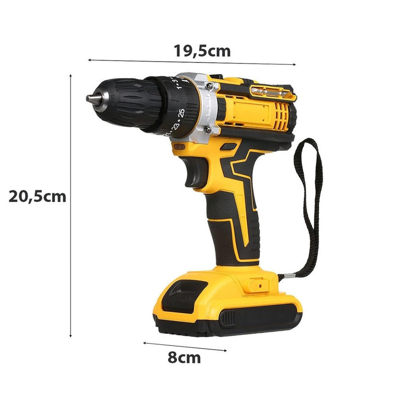 Maleta Ferramentas Furadeira Bivolt